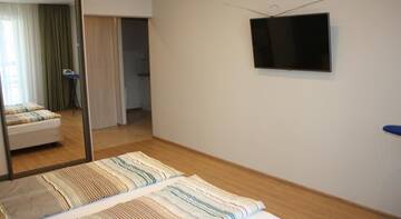Фото номера Апартаменты с видом на Кремль Гостиница Sibgat Apartments г. Казань 27