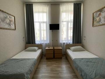 Фото номера Односпальная кровать в общем мужском номере Гостиница Happy House Hostel г. Казань 2