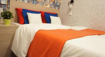 Фото номера Двухместный номер с 1 кроватью Гостиница Zam-Zam Hostel г. Казань 3