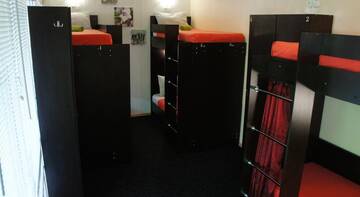 Фото номера Кровать в общем 6-местном номере Гостиница Zam-Zam Hostel г. Казань 11