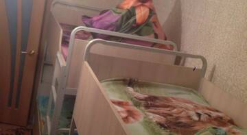 Фото номера Спальное место на двухъярусной кровати в общем номере для женщин Хостел Rodnik Molodisti г. Казань 3